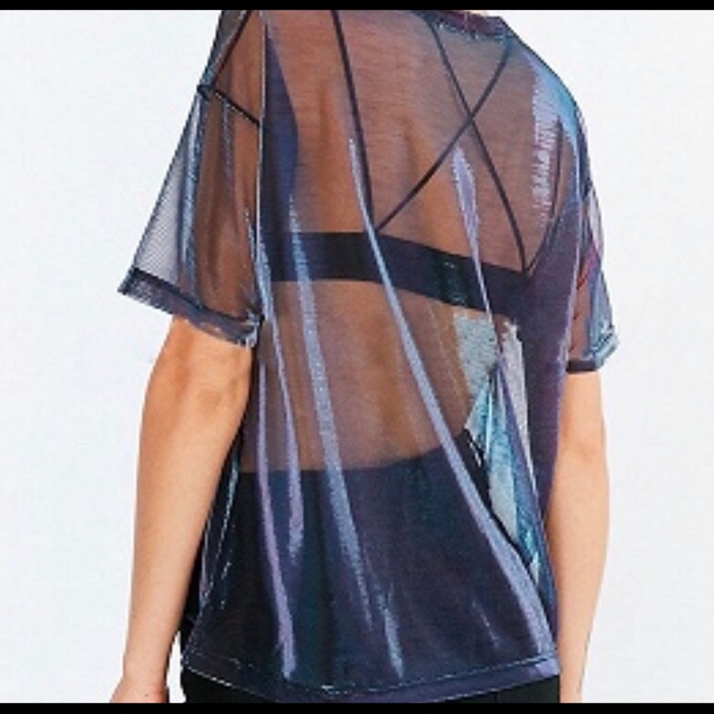 Lurex top in gold
